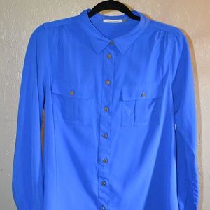 Calvin Klein Long Sleeve Button Up